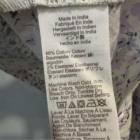 Crewcuts Floral Girls Dress Short Sleeve Cottagecore Peasant 10 - Picture 7 of 7